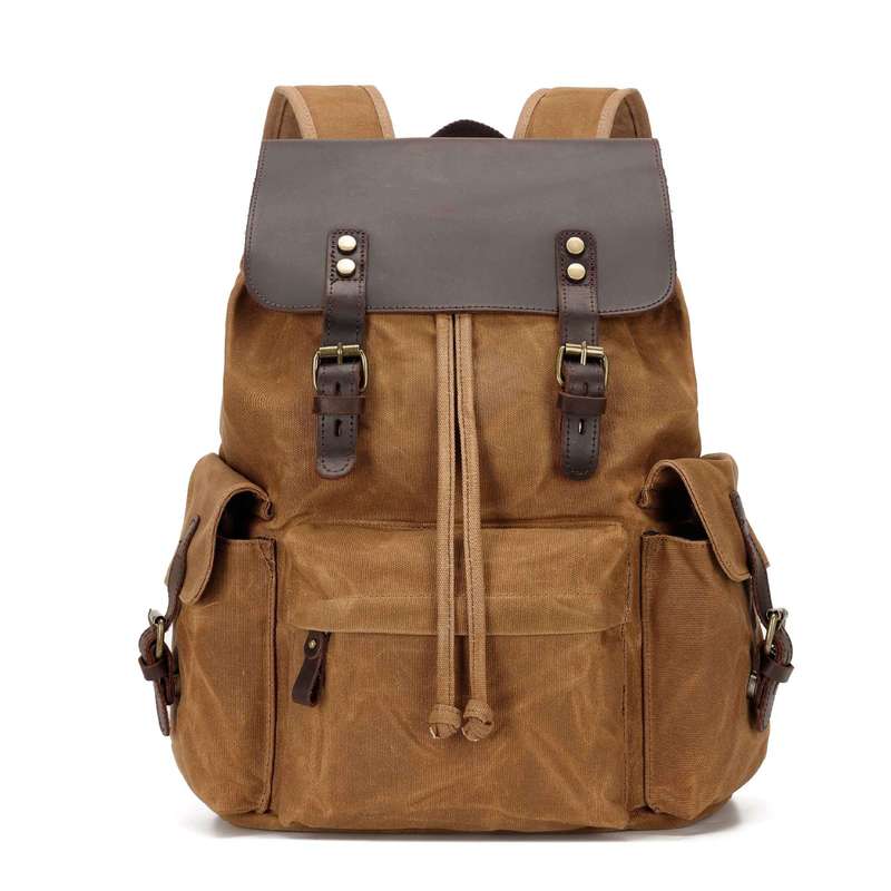 New men's backpack canvas casu - Canvas Backpack Casual 评论和价格