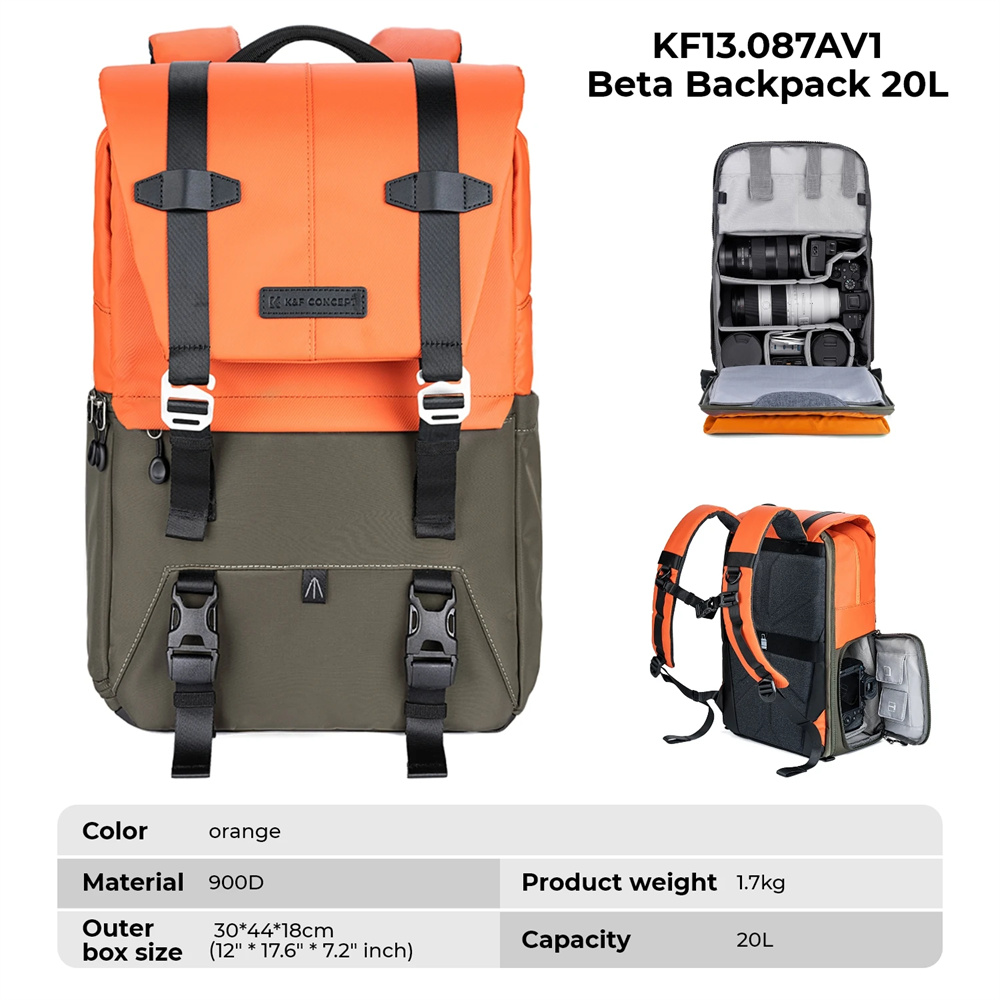 K&F CONCEPT Camera Backpack Tr - Rain Cover Backpack 评论和价格