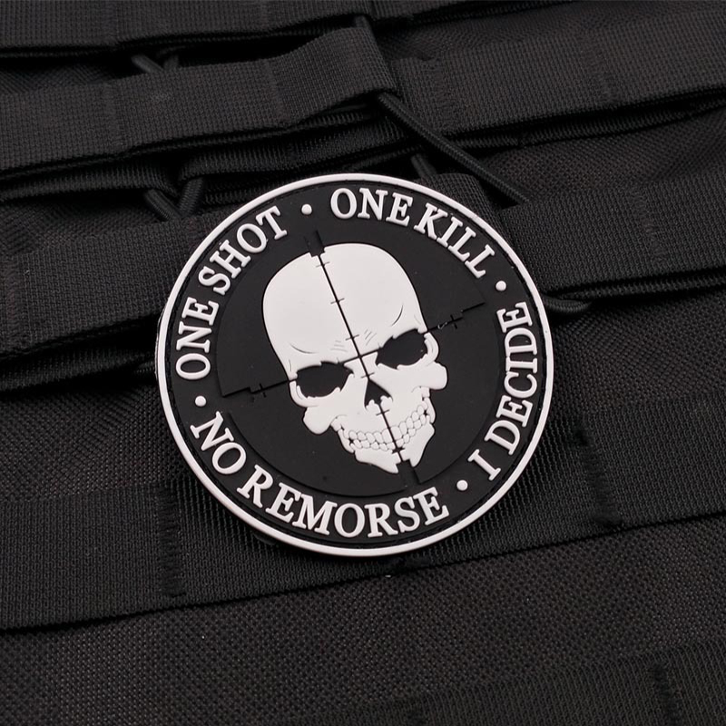 3D PVC Skull Rubber Patches Ap - Urban Backpack Tactical 评论和价格
