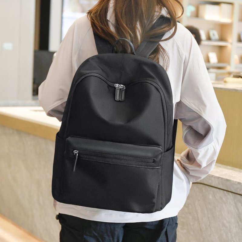 Large Capacity Black Casual Ba - Canvas Backpack Casual 评论和价格